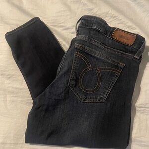 Big Star Women's Skinny Jeans - Dark Blue